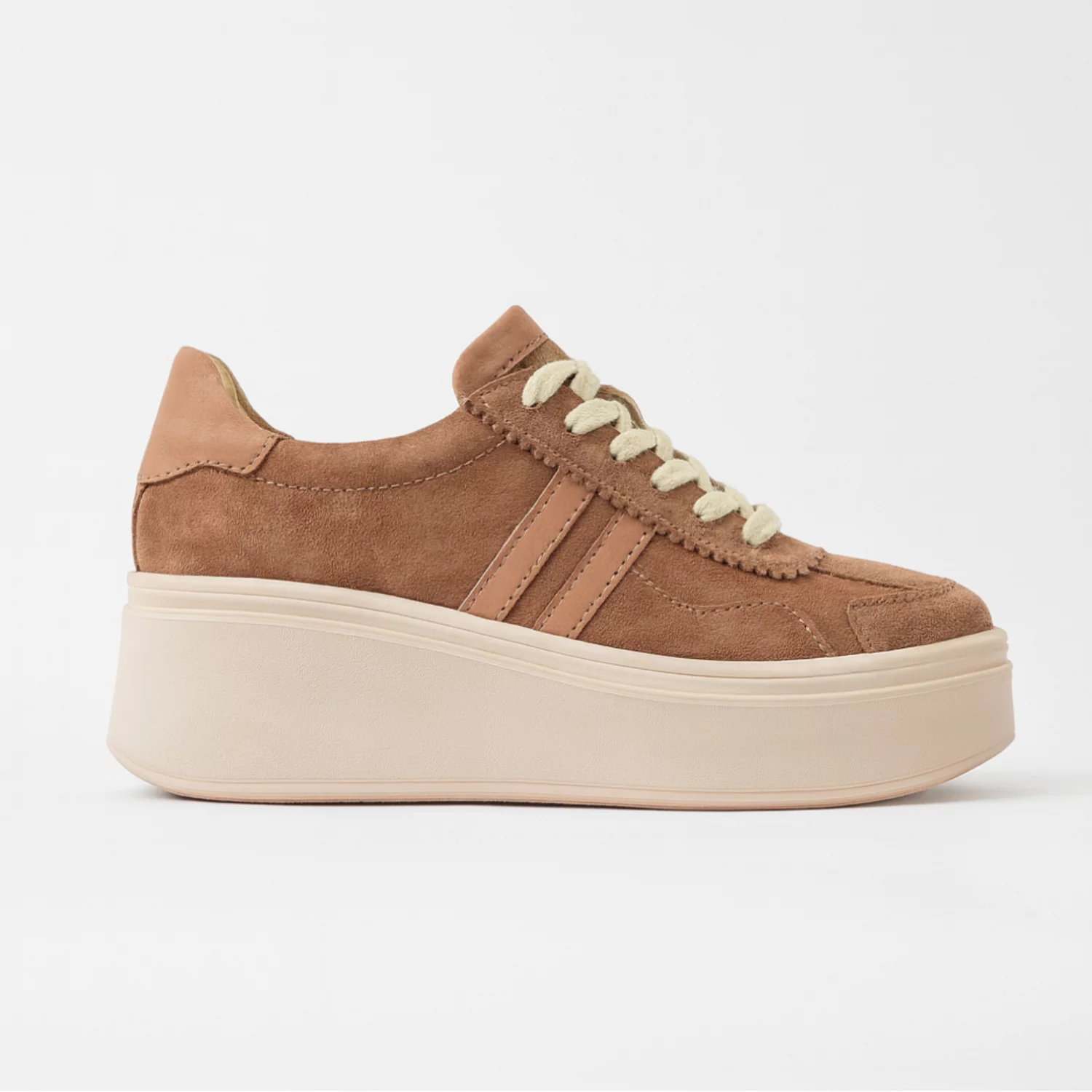 Pantofi casual Piele Naturala velur Bej Danzy