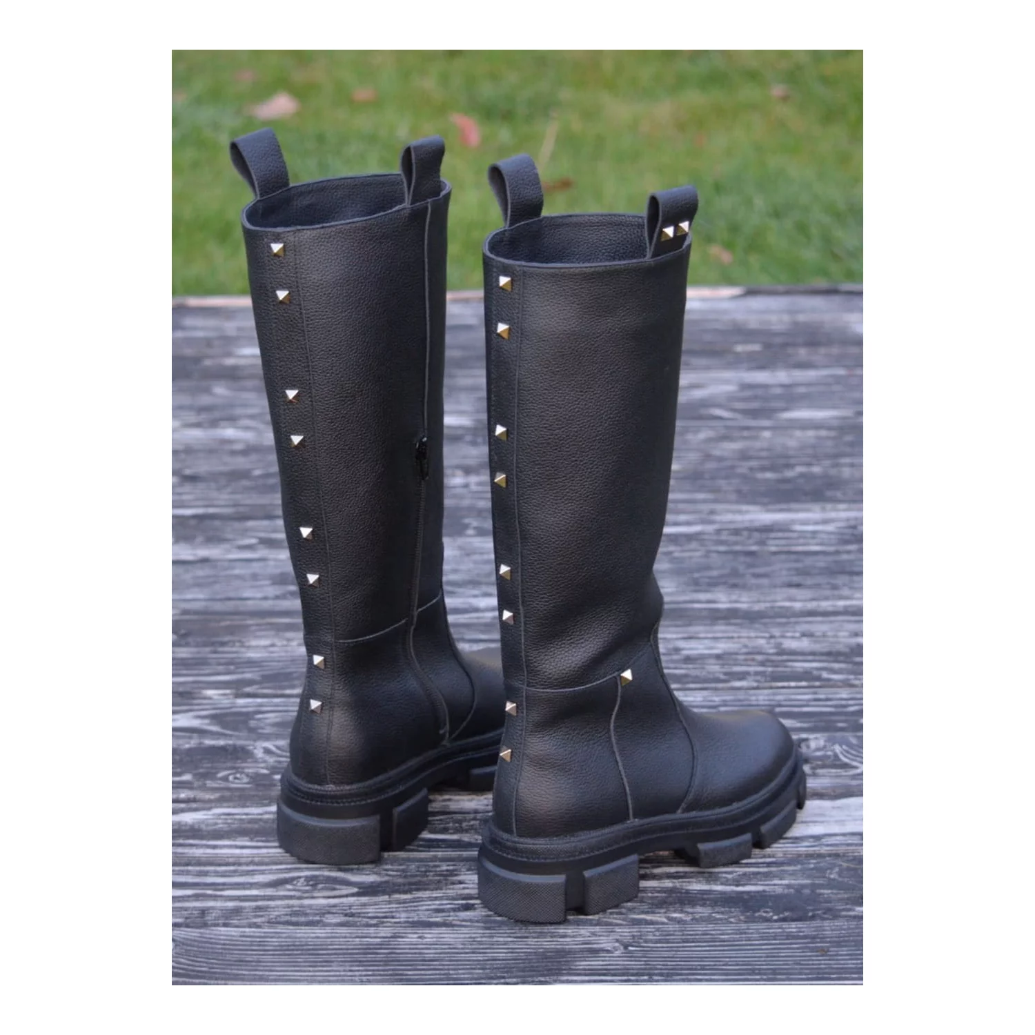 Cizme Piele Naturala neagra Arezzo