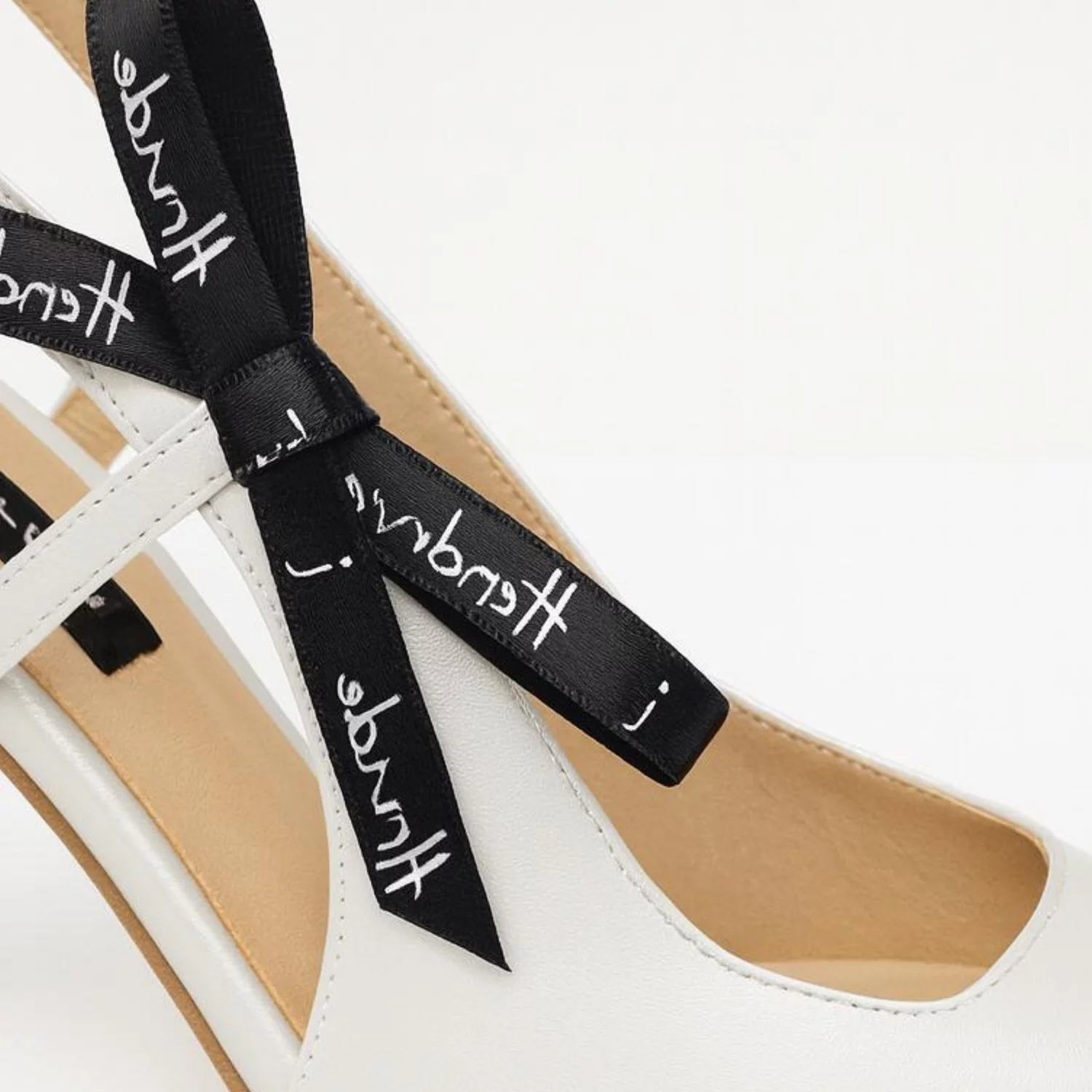 Pantofi stiletto Piele Naturala ivoire Taya