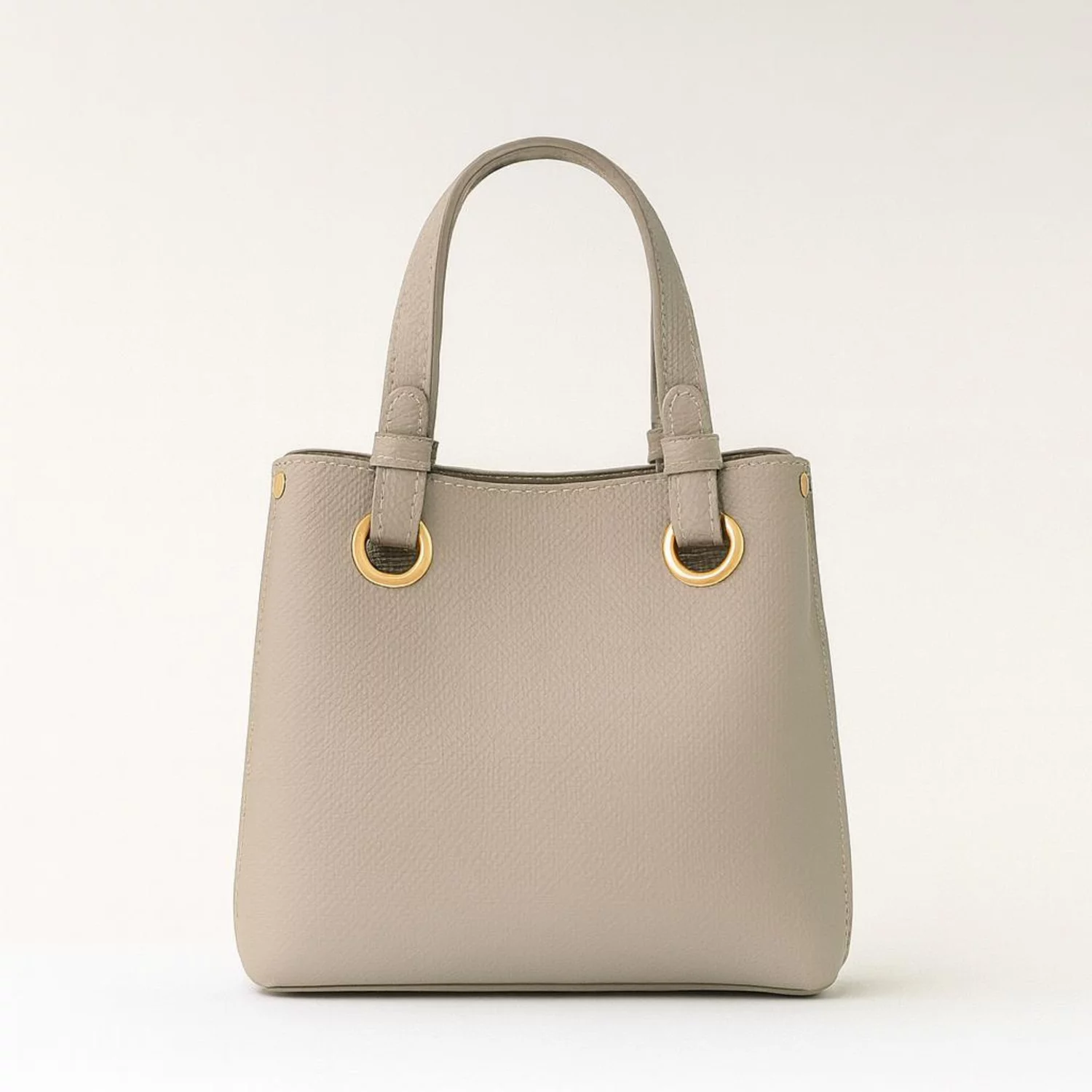 Geanta medie dama Piele Naturala Bej Lisa