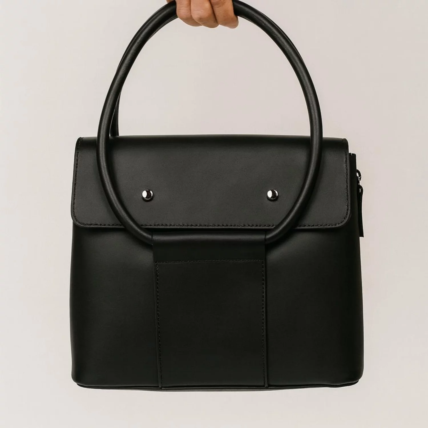 Geanta dama Piele Naturala Neagra Miruna