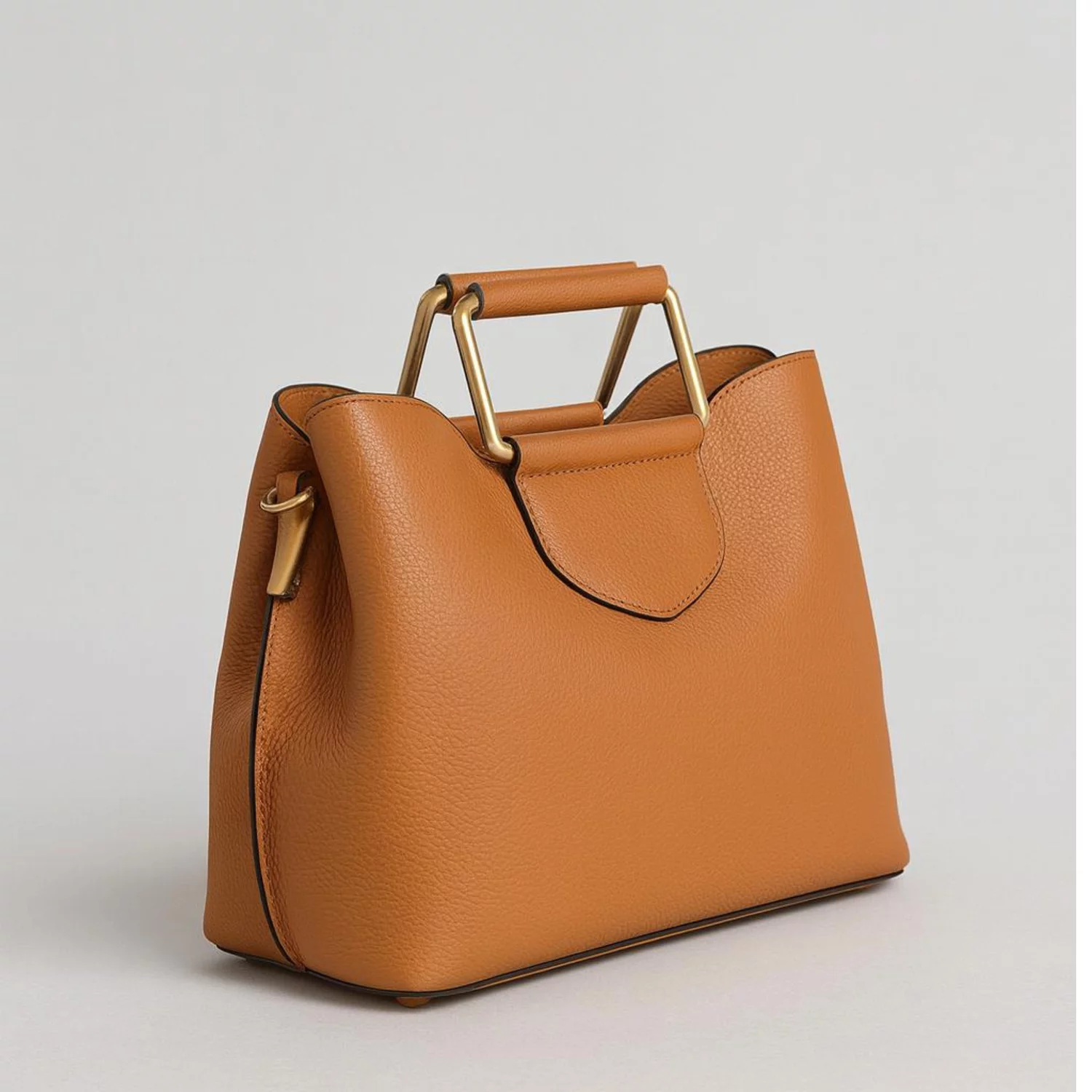 Geanta medie dama Piele Naturala Camel Deniz