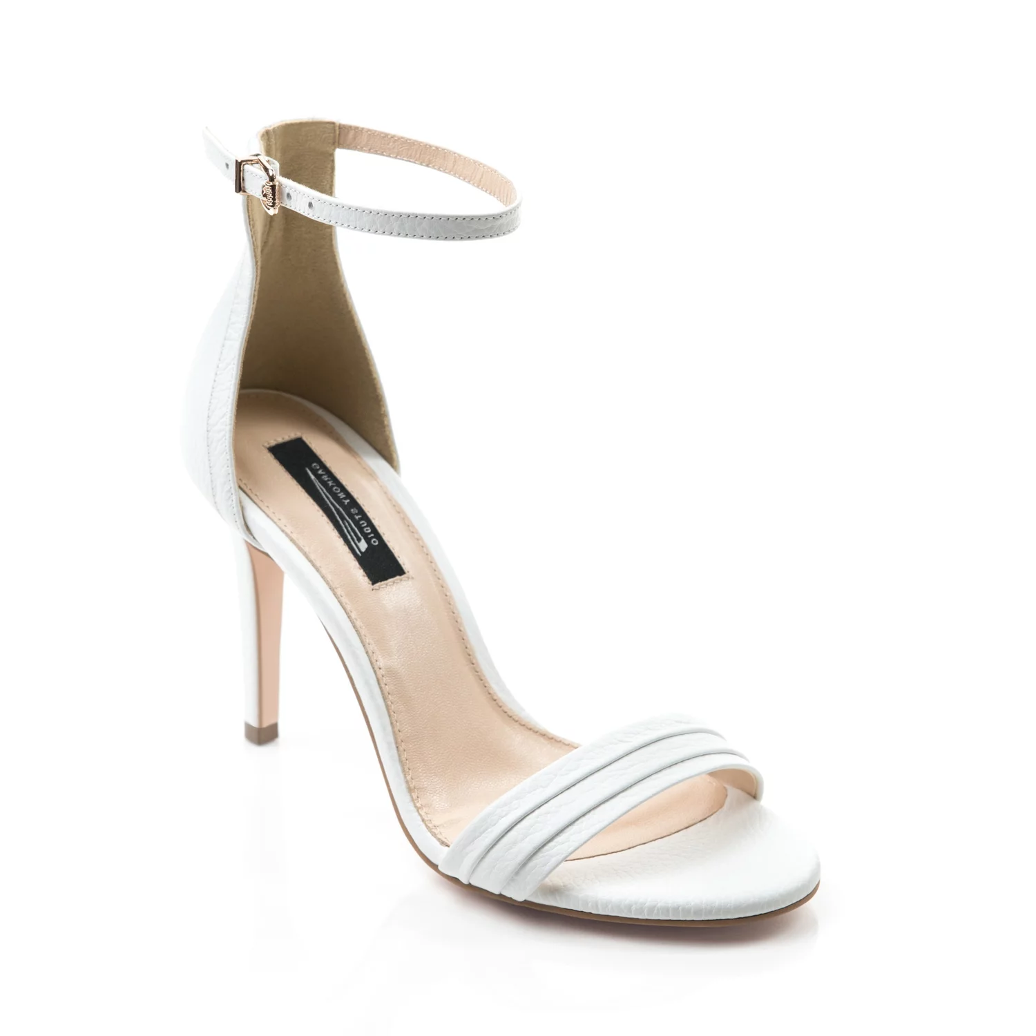 Sandale de ocazie piele alba Volare