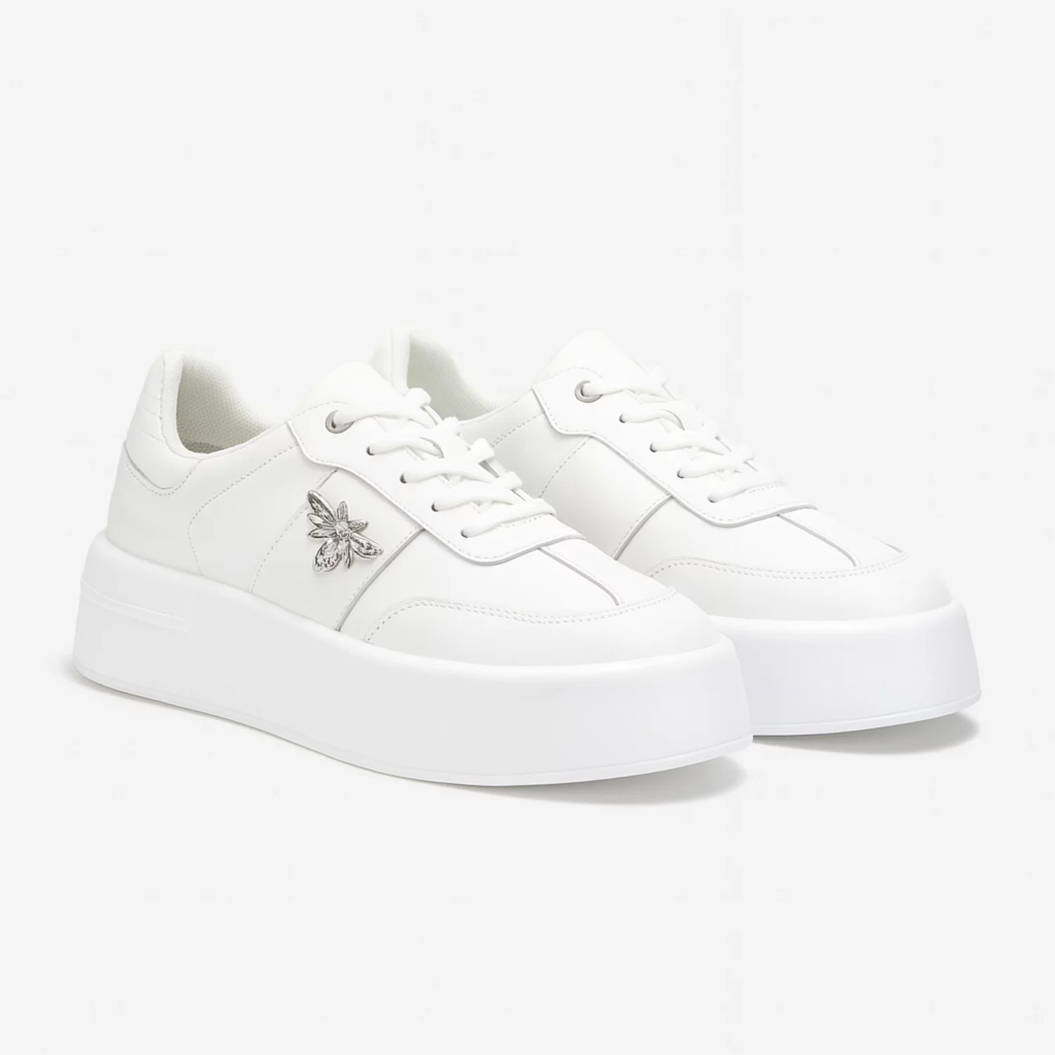 Pantofi casual Piele Naturala Albi Lissa