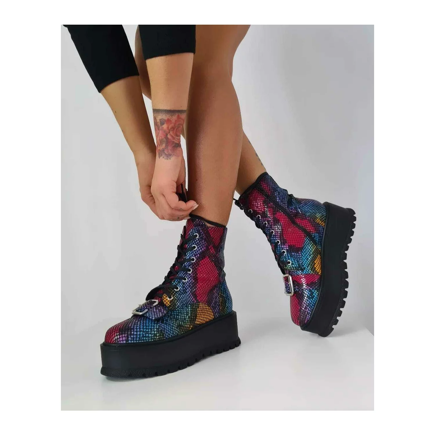 Ghete din piele naturala Desgo K