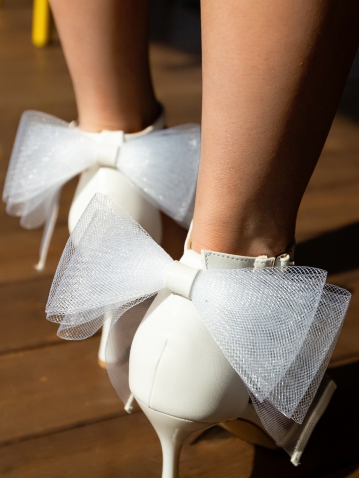 Sandale cu toc Mejia Negre