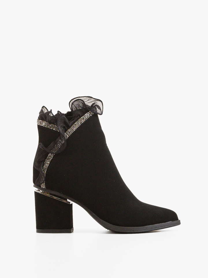 Botine dama Levine Negre