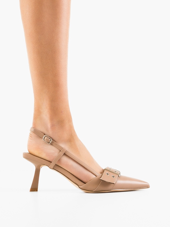 Pantofi dama Chuks Nude