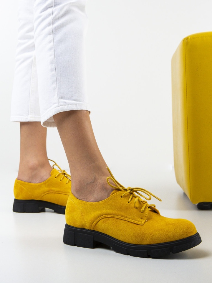 Pantofi Casual Tobi Galbeni