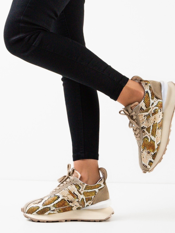 Sneakers dama Jaslene Bej