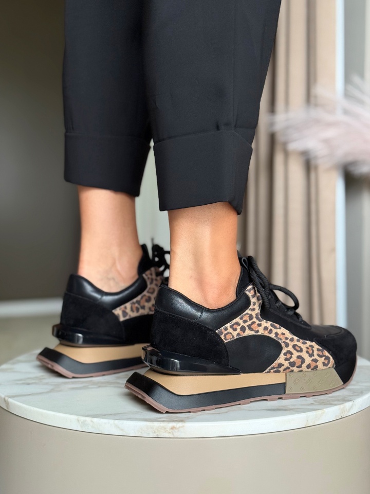 Sneakers dama Klery Khaki