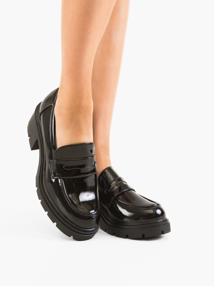 Pantofi dama cu toc Russe Negri 2