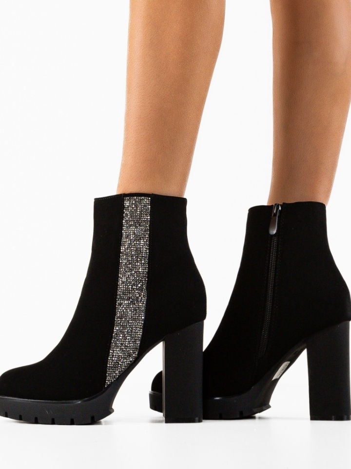 Botine dama Nabil Negre 2