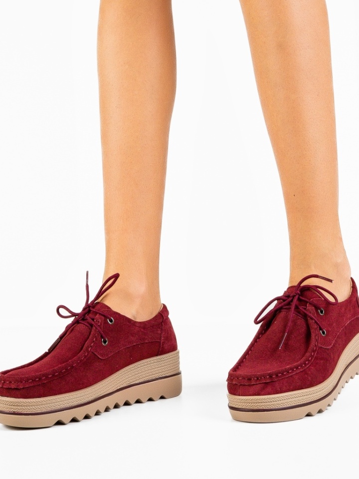 Pantofi Casual Sagrio Grena