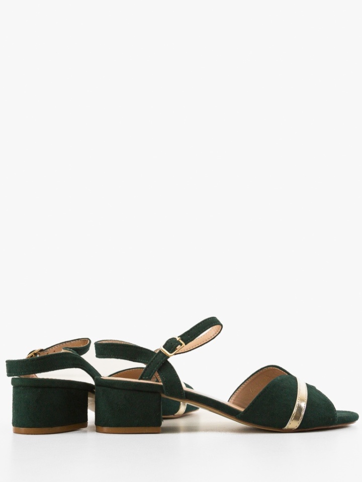 Sandale cu toc Lesa Negre