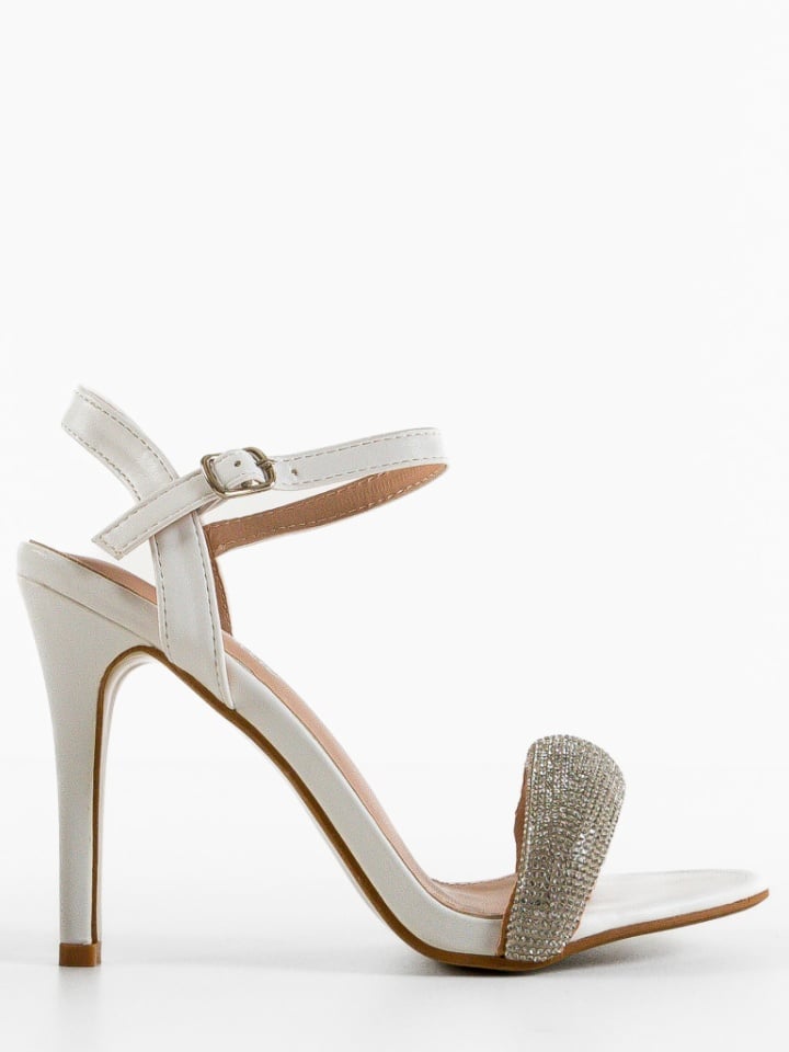 Sandale cu toc Cybill Nude