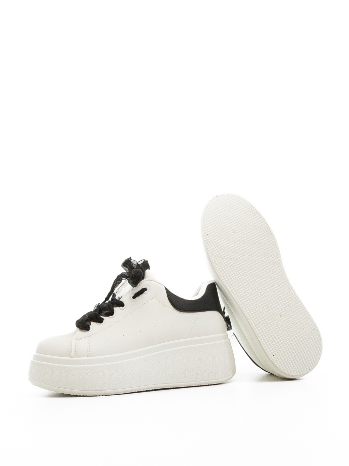 Sneakers dama Rhiann Argintii