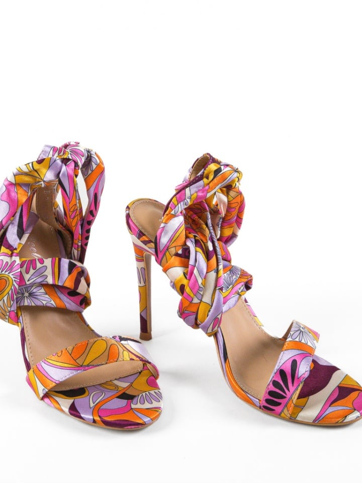 Sandale cu toc Brayd Negre