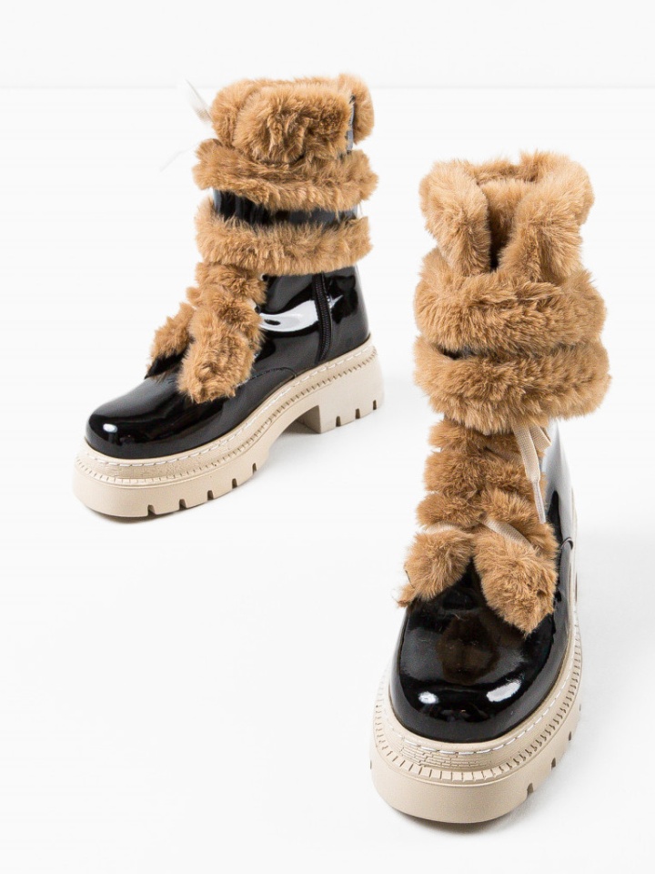 Ghete dama Balanced Negre 4