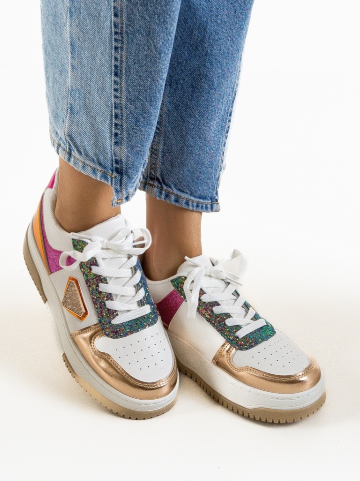 Pantofi Sport Celestino Argintii