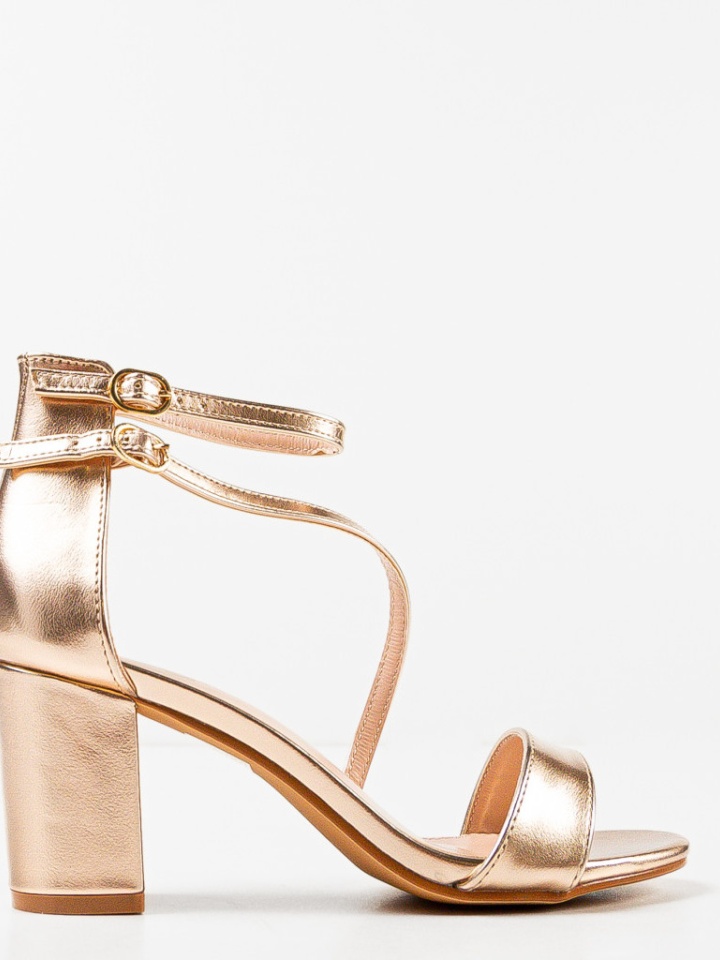 Sandale cu toc Sanpe Roze