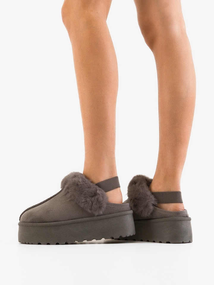 Papuci tip Ug Sloan Gri