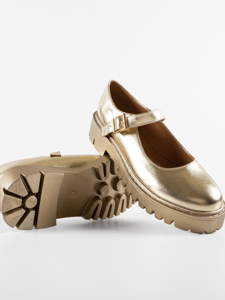 Pantofi casual dama Mersey Aurii