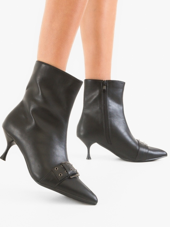 Botine dama Cliffor Albe