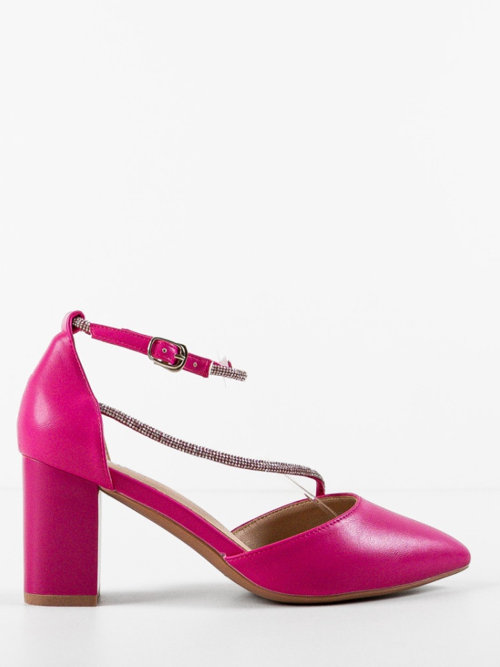 Pantofi cu toc Zayat Fuchsia