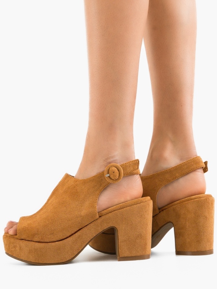 Sandale cu toc Yousuf Negre