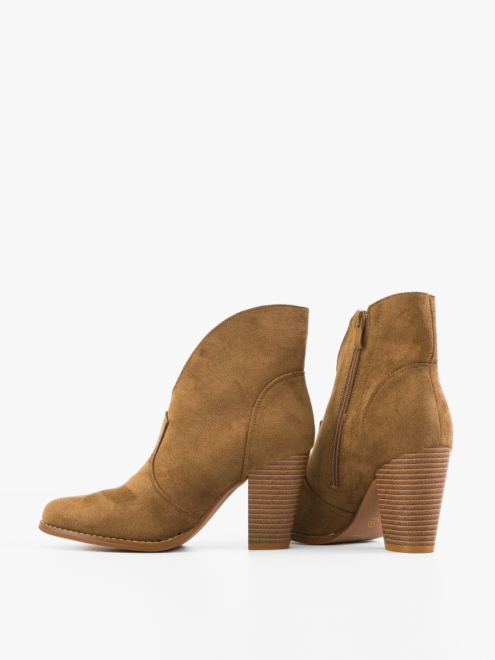 Botine dama Grace Bej