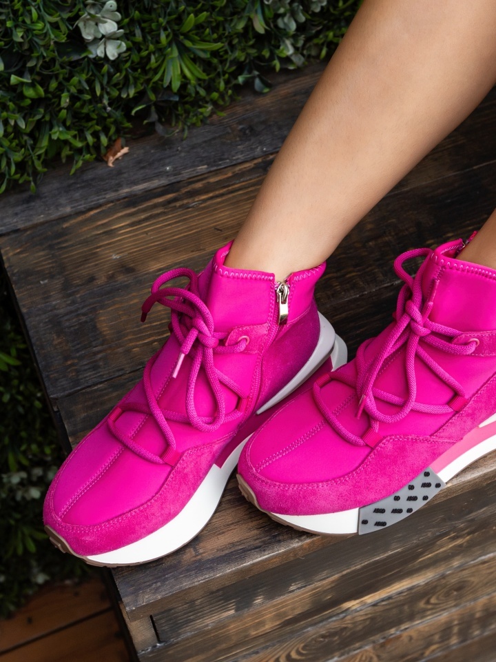 Sneakers dama Klawan Fuchsia