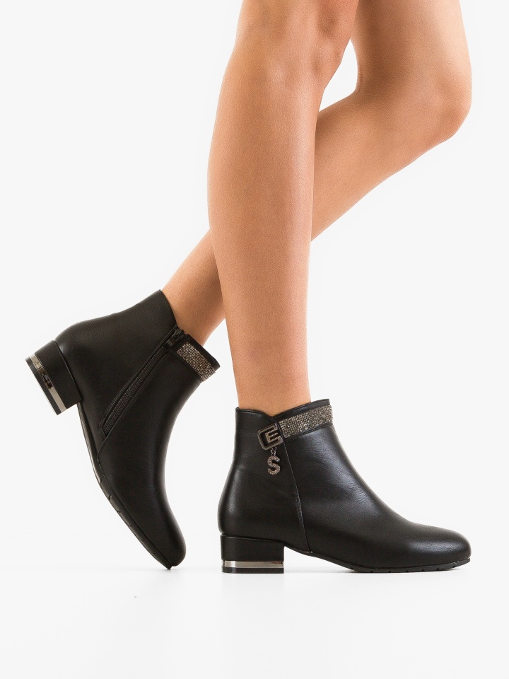 Botine dama Rappyn Negre 2