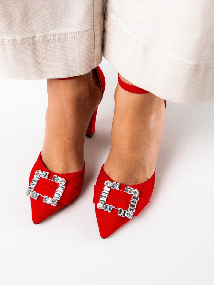 Pantofi dama Dolurum Rosii