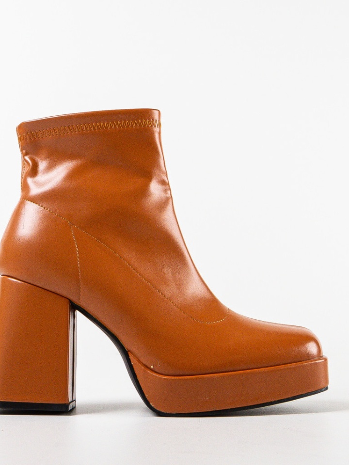 Botine dama Kids Camel