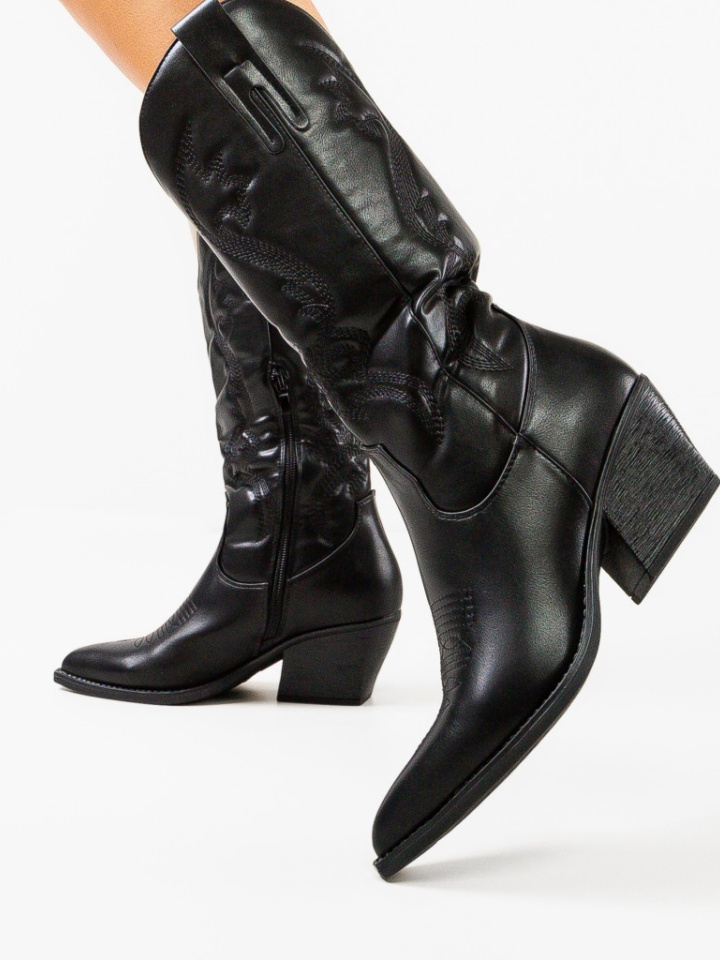 Cizme dama Elma Negre