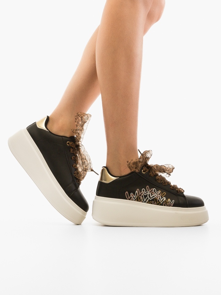 Sneakers dama Ilius Argintii