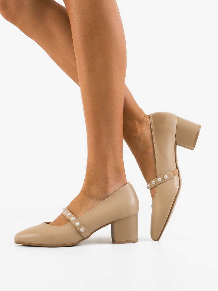 Pantofi dama Celine Bej