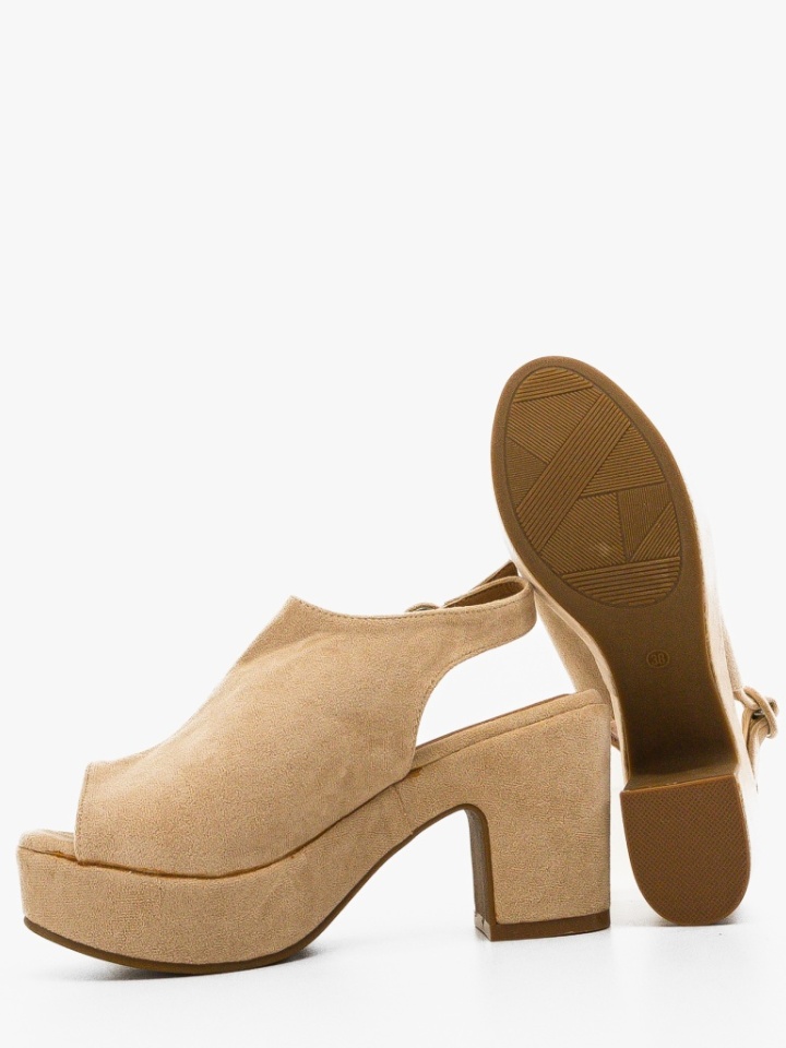 Sandale cu toc Yousuf Negre