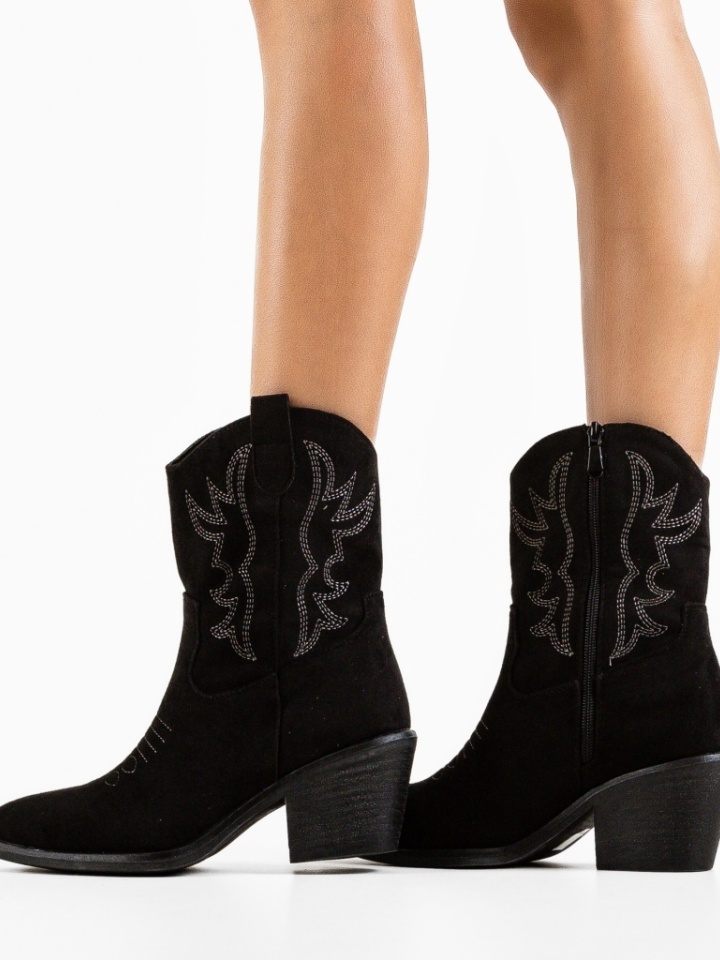 Botine dama Kamal Negre