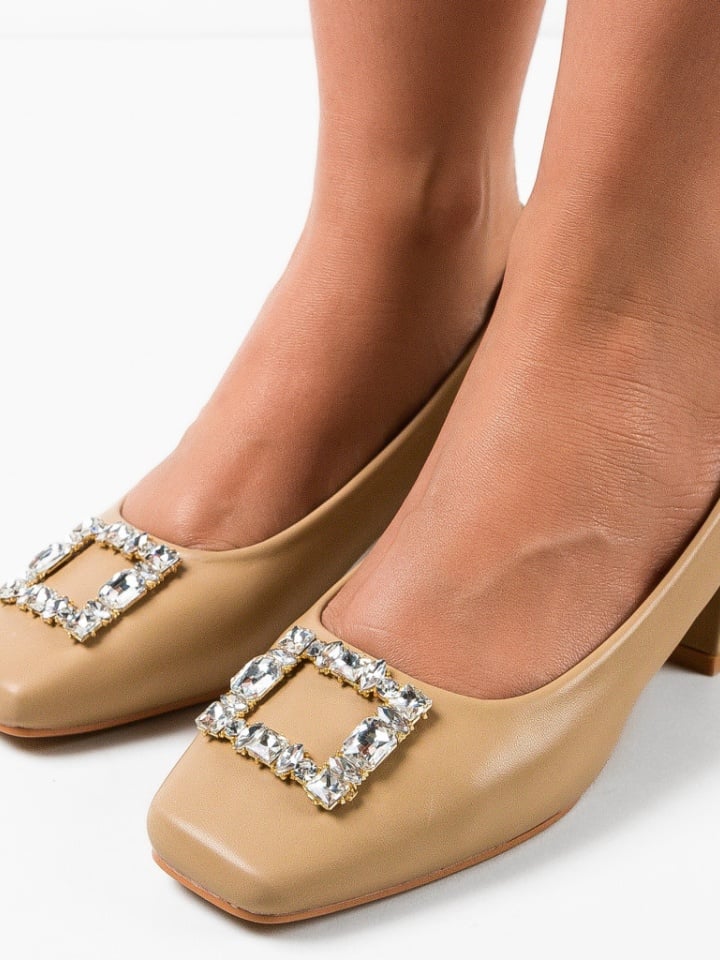 Pantofi dama Blevins Bej