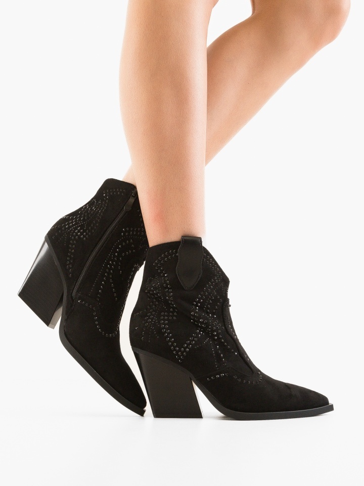 Botine dama Leila Negre