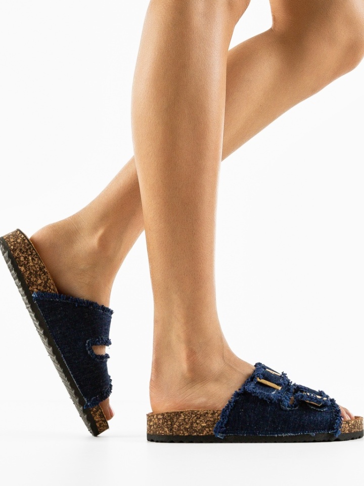 Papuci dama Sanka Albastri 2