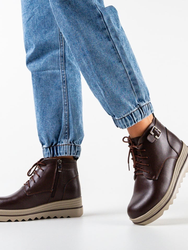 Ghete dama Solders Bej