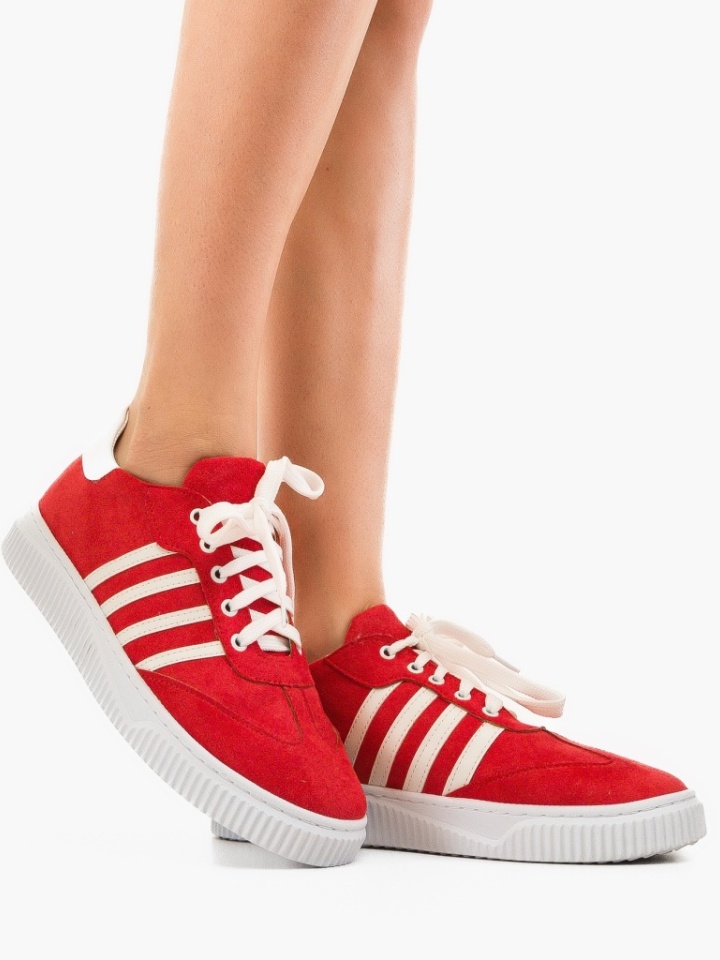 Sneakers dama Crimson Rosii