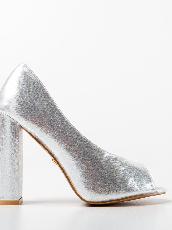 Pantofi Mervin Argintii