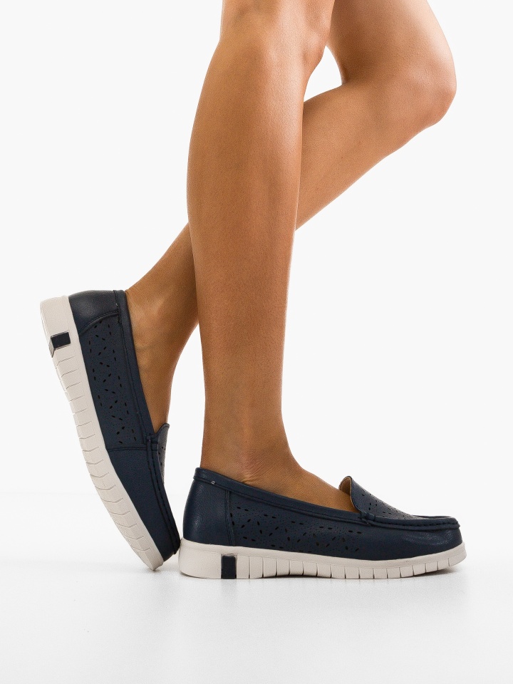 Espadrile dama Skrell Albastri 2