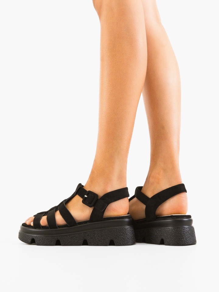 Sandale dama Kleka Negre