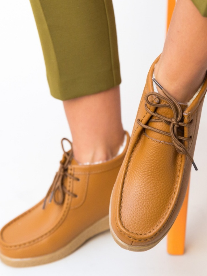 Pantofi Casual Munela Bej