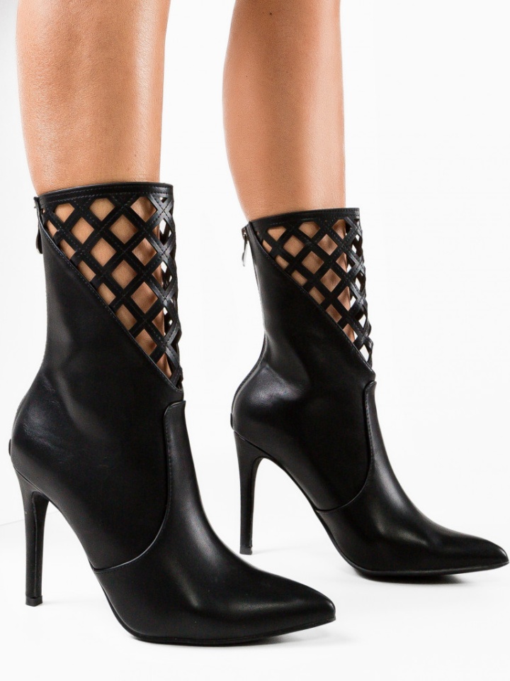 Botine dama Todd Negre